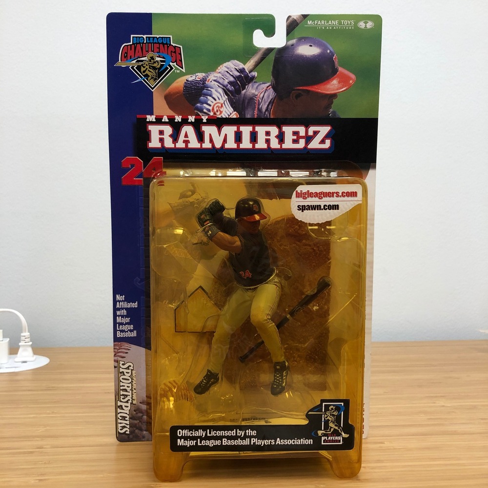 McFarlane Toys Manny Ramirez Action Figure Mens Fans Navy Series 1 2000 MLB